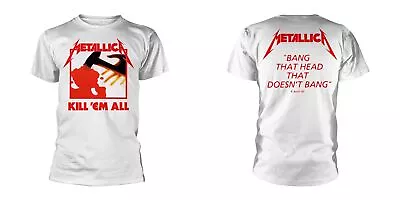 Buy Metallica - Kill Em All (White) (NEW MENS T-SHIRT ) • 18.02£