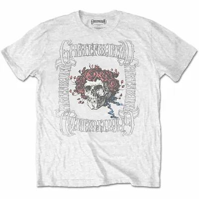 Buy Grateful Dead 'Bertha Logo Box' (White) T-Shirt - NEW & OFFICIAL! • 14.89£