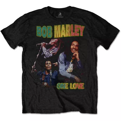 Buy Bob Marley One Love Homage Official Tee T-Shirt Mens Unisex • 15.99£