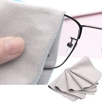 Buy 10x Reusable Soft Microfiber Cleaning Cloth For Glasses And Screen Lens Cleaner • 4.99£
