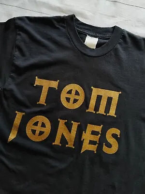 Buy Screen Stars Vintage 1994 Tom Jones Tour Single Stitch Band T-shirt Black Size M • 15£