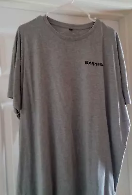 Buy Iron Maiden T Shirt 3xl Grey • 4.99£