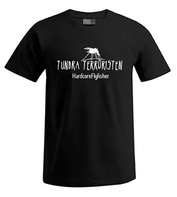 Buy T-Shirt & Print TUNDRA TERRORISTS Xs - 8xl Shirt BLACK Fun Shirt STITCH MOSQUITO • 25.01£