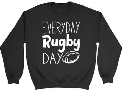 Buy Everyday Rugby Day Kids Childrens Jumper Sweatshirt Boys Girls • 12.99£