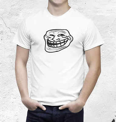 Buy Troll Face T Shirt Classic Troll Face Trollolol • 13.99£