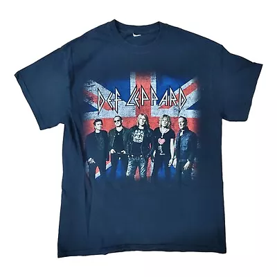 Buy DEF LEPPARD Shirt Adult *SIZE Black Concert Tour Rock Band Merch • 17.84£