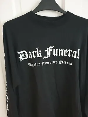 Buy Dark Funeral T-Shirt XL Extra Large Mwns 46-48 'Angelus Exuro Pro Eternus' 2009 • 40£