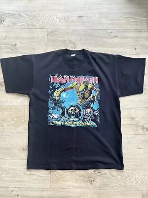Buy Iron Maiden T-shirt. 2011 World Tour. Size Xl. P2p 23.5” The Final Frontier. New • 9.99£