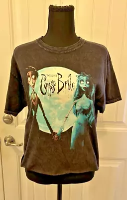 Buy Tim Burtons Corpse Bride T-shirt- Cropped, Juniors Medium • 0.78£