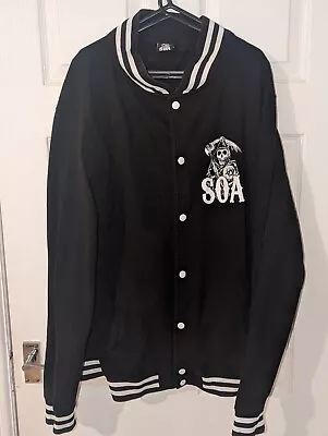 Buy Sons Of Anarchy Varsity Sports Jacket Size XL • 25£