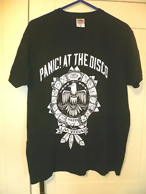 Buy Panic! At The Disco - Original  Patd - Las Vegas  Black T-shirt (l)  • 7.99£