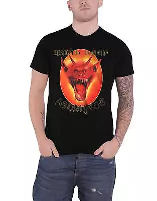 Buy Uriah Heep T Shirt Abominog Album Cover Band Logo New Official Mens Black • 17.95£