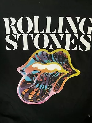 Buy Rolling Stones Black T-shirt Size Large • 19.90£