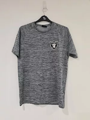 Buy NFL New Era Las Vegas Raiders Mens Engineered Grey T-Shirt Tee - Size Large  • 9.99£