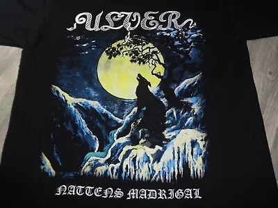 Buy Ulver Shirt TS Import Black Metal Dark Funeral  Archgoat  Isengard XL  • 20.83£