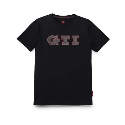 Buy VW Men’s GTI T Shirt Small Black Red 3D Print GENUINE MERCHANDISE • 7.99£