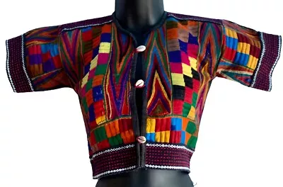 Buy Ladies/Girls Small  Ethnic Tribal Handmade Heavily Hand Embroidered Jacket/top  • 20£