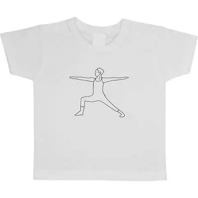 Buy 'Yoga Pose' Children's / Kid's Cotton T-Shirts (TS023302) • 5.99£