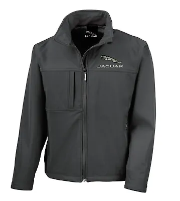 Buy Jaguar Warm Soft Shell Jacket  Embroidered Showerproof, Breathable And Windproof • 46.99£