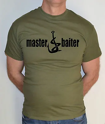 Buy Master Baiter, Carp, Fishing,fisherman,fun T-shirt  • 14.99£