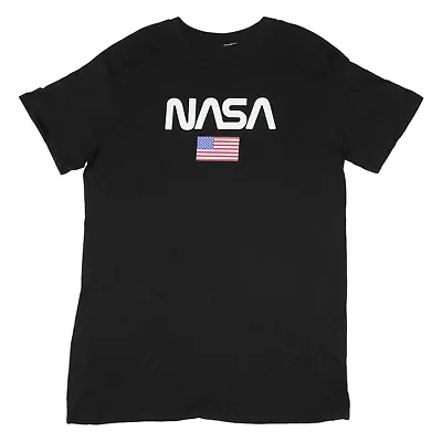 Buy NASA Mens T-Shirt Black 2XL • 9.99£