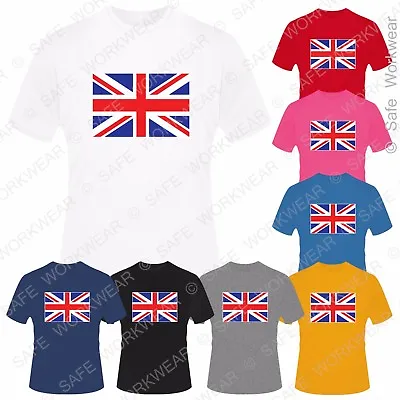 Buy T-Shirt For Children's - Union Jack D2 England UK Flag T-Shirt, All Sizes Unisex • 6.99£