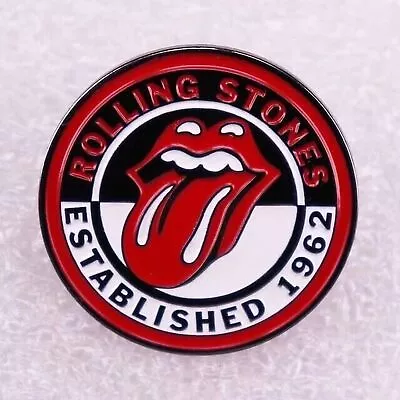 Buy Rolling Stones Enamel Pin Hat Backpack Jackets Badge Brooch Logo Band Merch Swag • 6.57£