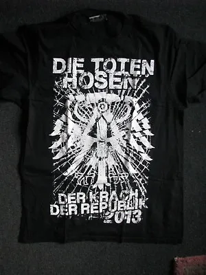 Buy Die Toten Hosen-Der Krach Der Republik 2013 Crew T Shirt-Gr. M-Promodoro • 41.09£
