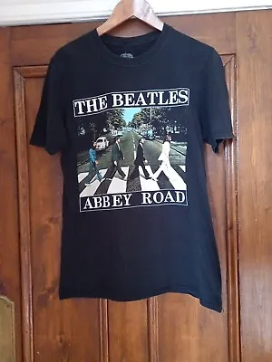Buy THE BEATLES Abbey Road Apple Corps Ltd T-Shirt , Black, Size Medium • 4.99£