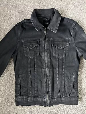 Buy Next Retro Denim Jacket - Dark Blue/indigo. Size 10 • 4.99£
