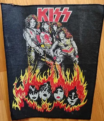 Buy Kiss Back Patch Lick It Up 1983 Rare Vintage Official Merch New • 66.30£
