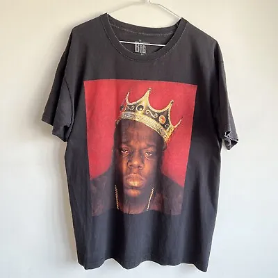 Buy The Notorious BIG T-Shirt - Black Medium - Biggie Smalls Crown Tee • 9.99£