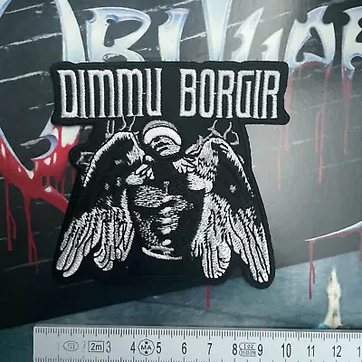 Buy Dimmu Borgir - Logo Aufnäher | Black & Heavy Metal Sammlung, Battle Jacket • 9.24£