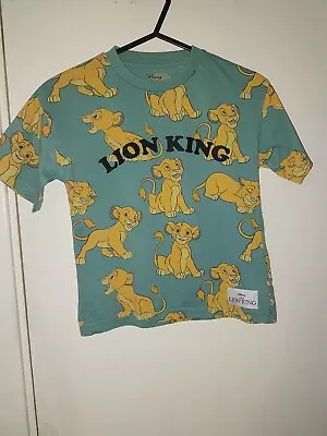 Buy Girls Green Lion King Short Sleeved T-Shirt - Age 3-4 Years - NEXT • 2.75£