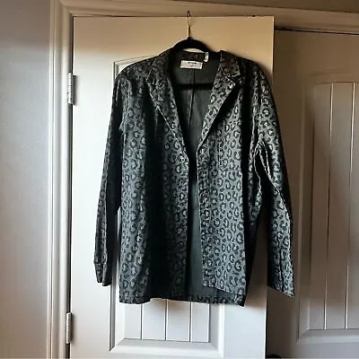 Buy One Teaspoon Grey And Black Leopard Crawler Dandy Shirt Large • 48.04£