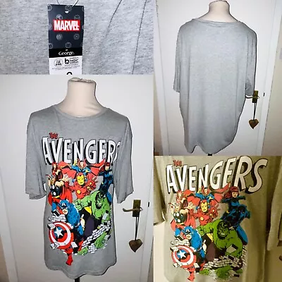 Buy Marvel Avengers T-shirt New Small Large 2XL 3XL S L Xxl Xxxl Tshirt Ironman Thor • 12£