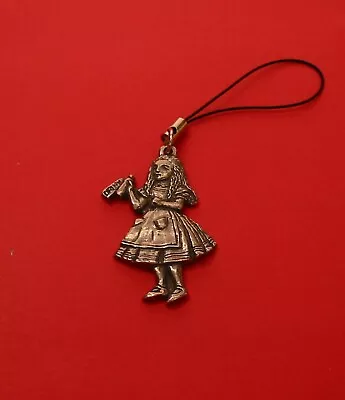 Buy Alice Charm For Bag Purse Phone Alice In Wonderland Jewellery Xmas Alice Gift • 5.99£