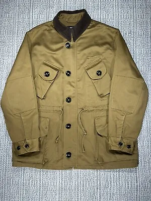 Buy Monitaly, Half Coat, Field Jacket, Men's Extra Large, 44, Snuff Brown, L.a. • 364.95£