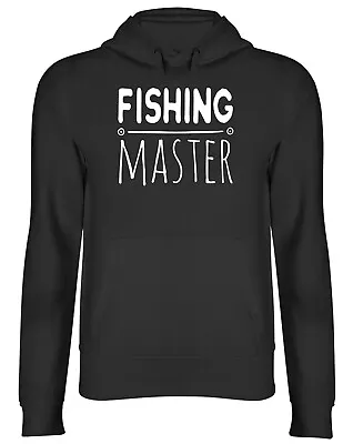 Buy Fishing Master Mens Womens Hooded Top Hoodie • 17.99£