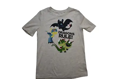 Buy Jumping Beans Boys How To Train Your Dragon Dragons Rule Tee Shirt New 10, 12 • 6.33£