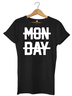 Buy Hate Monday Funny Mens Womens Unisex T-Shirt • 11.99£