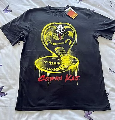 Buy Cobra Kai Official T-shirt ~ Men’s Medium New Nwt ~ From The Karate Kid • 4£