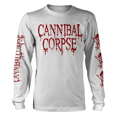 Buy BUTCHERED AT BIRTH (WHITE) By CANNIBAL CORPSE Long Sleeve Shirt • 23.99£