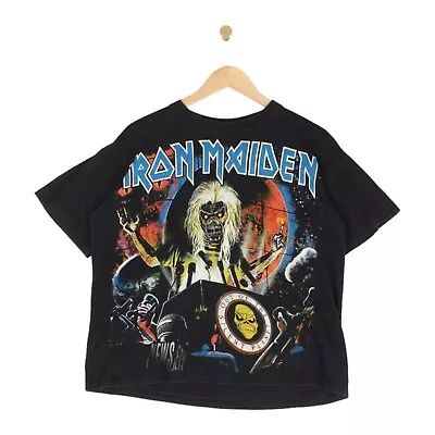 Buy Vintage Iron Maiden T-Shirt 90s Rock Rare Black Womens Size L • 49.99£