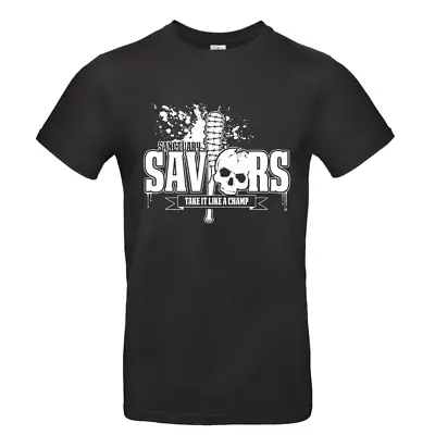 Buy Saviors Tee Mens TV Series Film Merch Geek Crew Neck Short Sleeve T-Shirt Top • 14.95£
