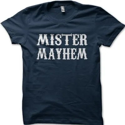 Buy Mister Mayhem Samcro Biker Custom Motorcycle Printed T-shirt 9047 • 13.95£