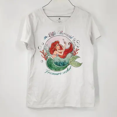 Buy DISNEY Princess The Little Mermaid Graphic T-Shirt Size XL • 23.75£