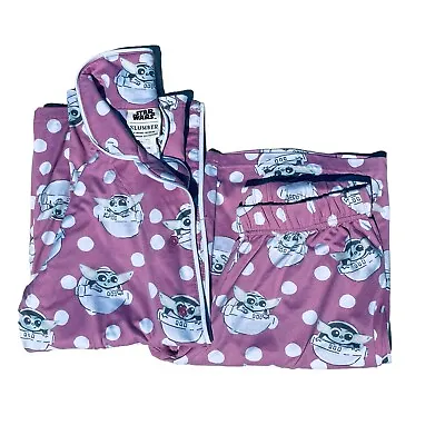 Buy Baby Yoda Grogu 2 Piece Womens Pajamas  Small Star Wars Slumber Munki Sleepwear • 16.97£