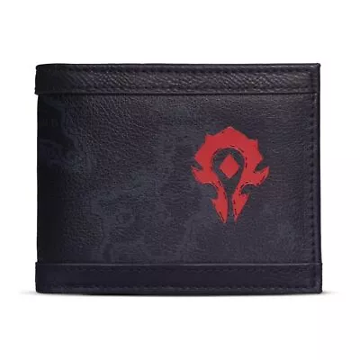 Buy World Of Warcraft: Azeroth Map Bifold Black (Wallet / Portafoglio) T-Shirt NEW • 22.65£