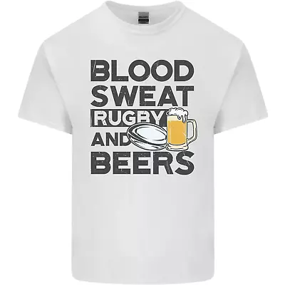 Buy Blood Sweat Rugby And Beers Funny Mens Cotton T-Shirt Tee Top • 11.75£